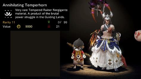 mhw annihilating temperhorn